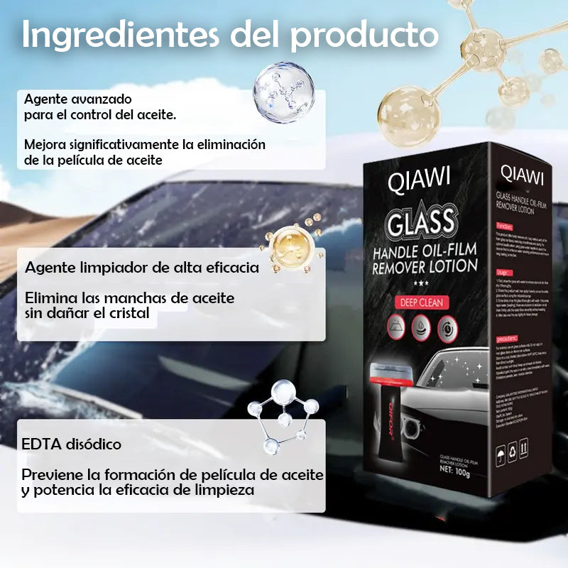 QUIAWI I Crema limpiadora para autos